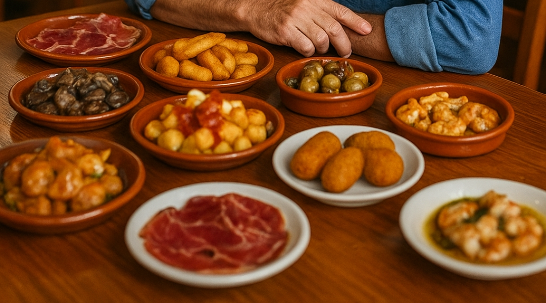 Ejemplo de tapas españolas