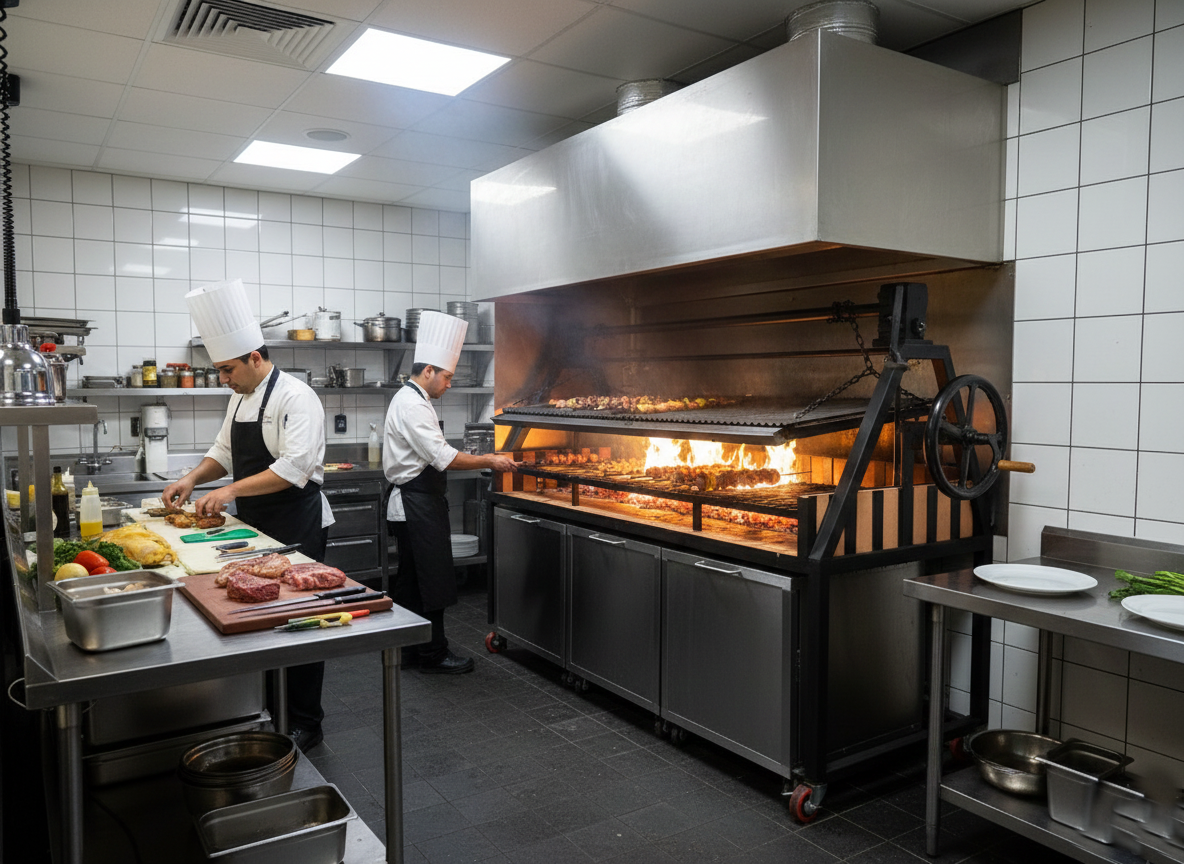 Parrilla profesional